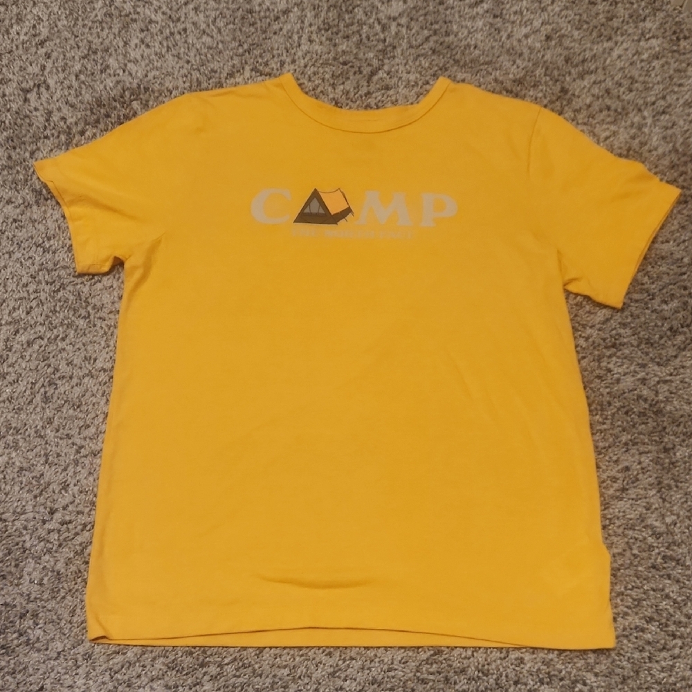 Yellow Camp Graphic T-Shirt